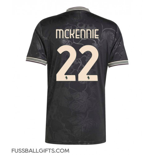 Juventus Weston McKennie #22 Fußballbekleidung 3rd trikot 2025-26 Kurzarm Juventus Weston McKennie #22 Fußballbekleidung 3rd trikot 2025-26 Kurzarm